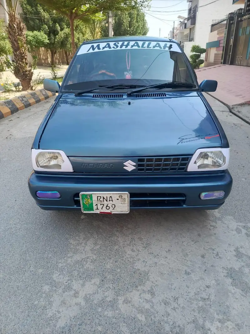 Well-Maintained Suzuki Mehran for Sale - Blue Color