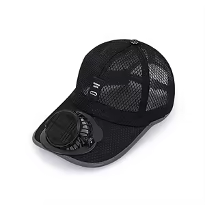 SOLAR RECHARGEABLE FAN CAP STOCK