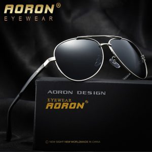 AORON Vingate Men Sunglasses Polarized Women Retro Original Brand